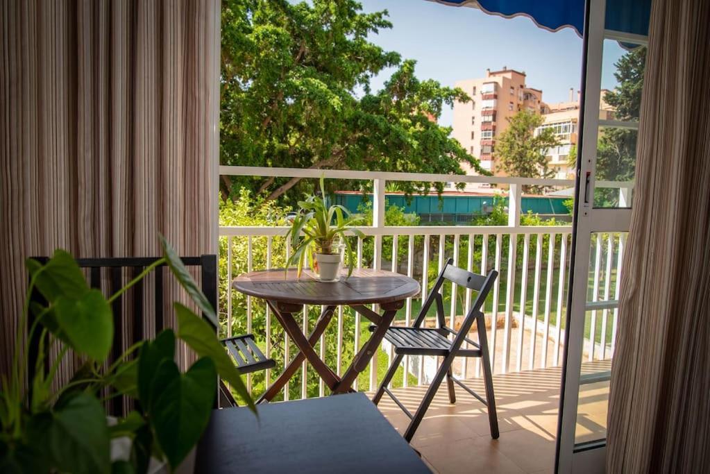 Ferienwohnung Piso Con Jardin Málaga Exterior foto